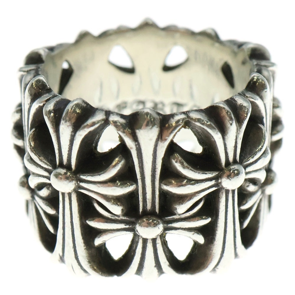 CHROME HEARTS(クロムハーツ) )CEMETERY セメタリー クロスリング シルバー BCA339