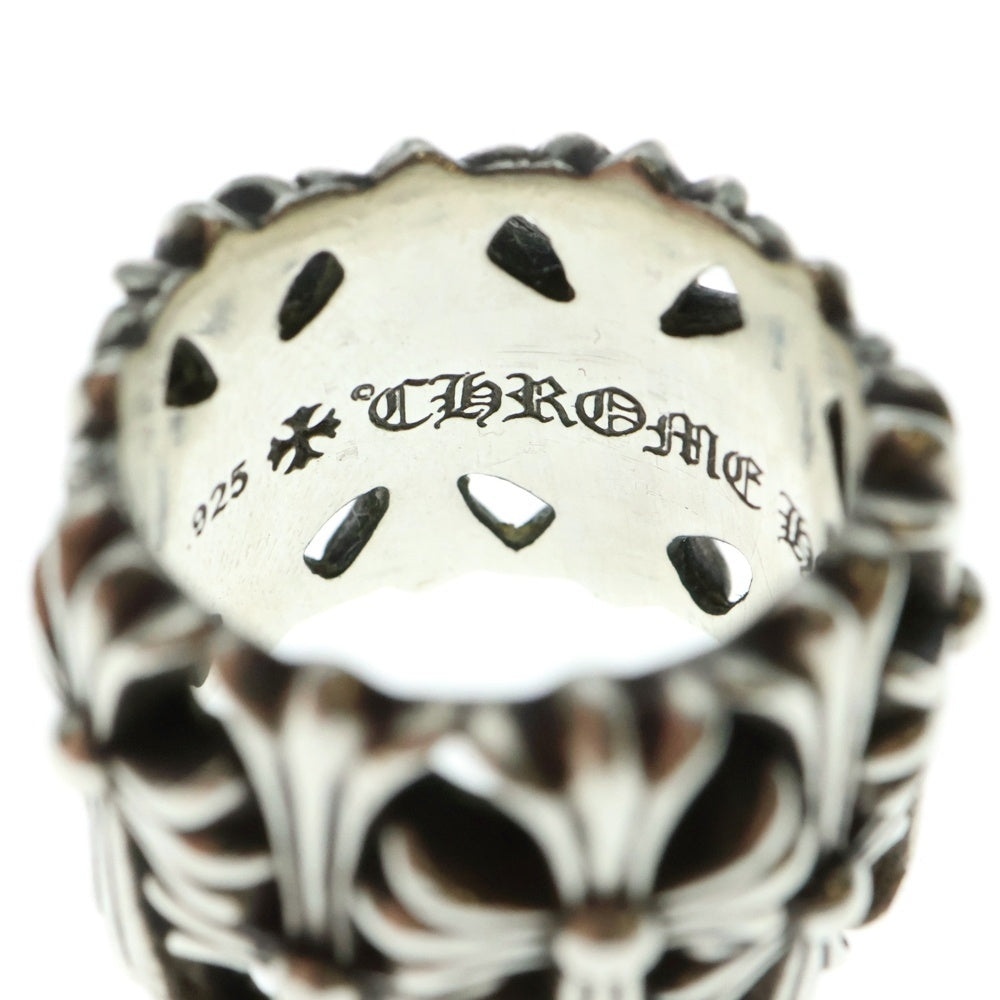 CHROME HEARTS(クロムハーツ) )CEMETERY セメタリー クロスリング シルバー BCA339