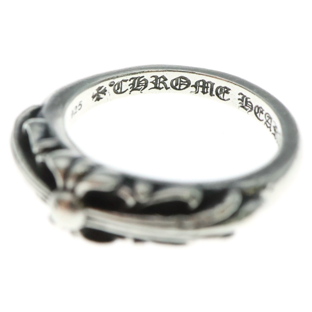 CHROME HEARTS(クロムハーツ) BABY CLASSIC ベイビークラシックフローラルクロスリング シルバー BCA338