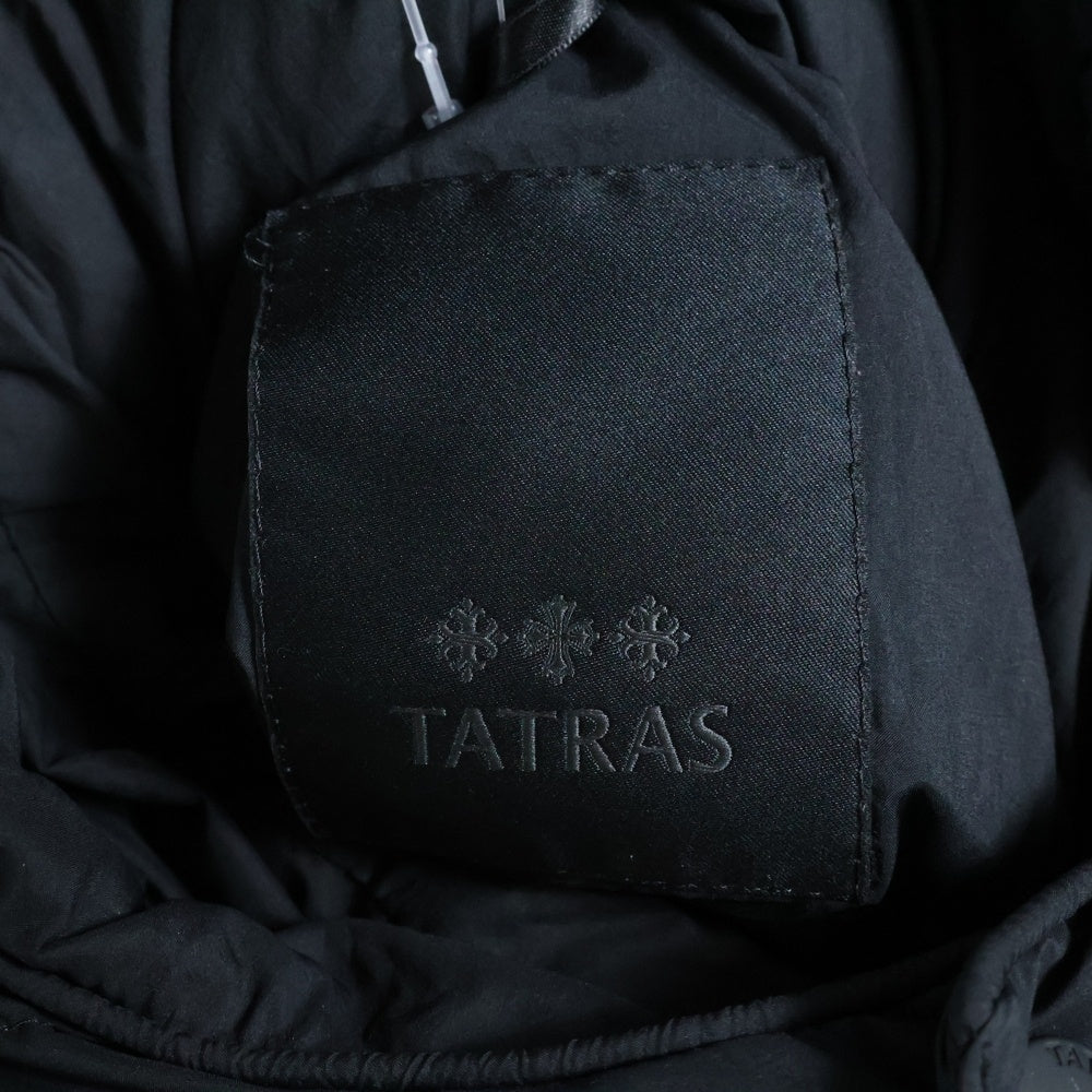TATRAS(タトラス) BORBORE ボルボレ アームパッチ ダウンジャケット ブラック MTAT22A4568-D