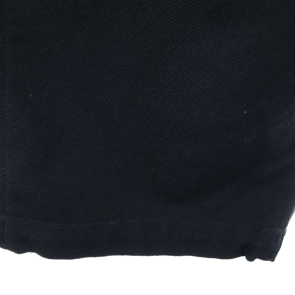 UNDERCOVER(アンダーカバー) 23AW ビーズ装飾 ウールカーゴパンツ ブラック UC2C4513