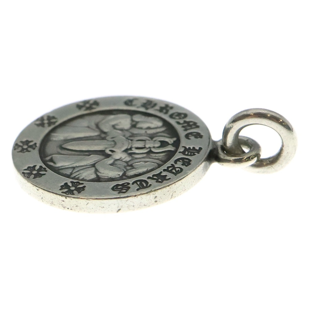 CHROME HEARTS(クロムハーツ) CHRM ANGL MDL V2 エンジェルメダルチャーム ペンダントトップ シルバーBCA229