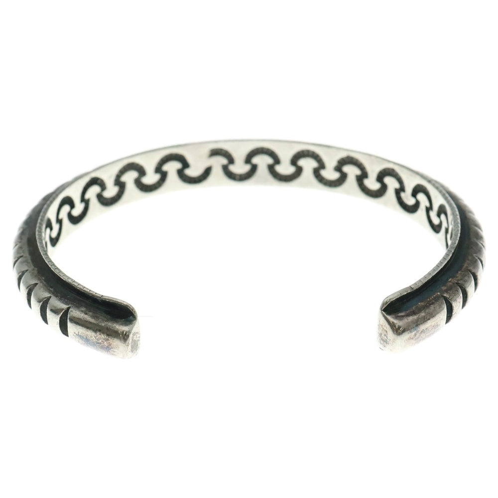 CODY SANDERSON(コディーサンダーソン) GEAR PLAIN EDGE BRAACELET バングル ブレスレット シルバー