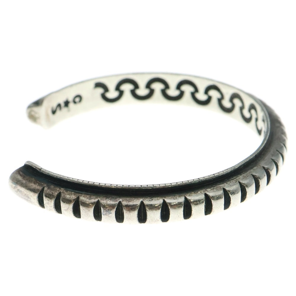 CODY SANDERSON(コディーサンダーソン) GEAR PLAIN EDGE BRAACELET バングル ブレスレット シルバー
