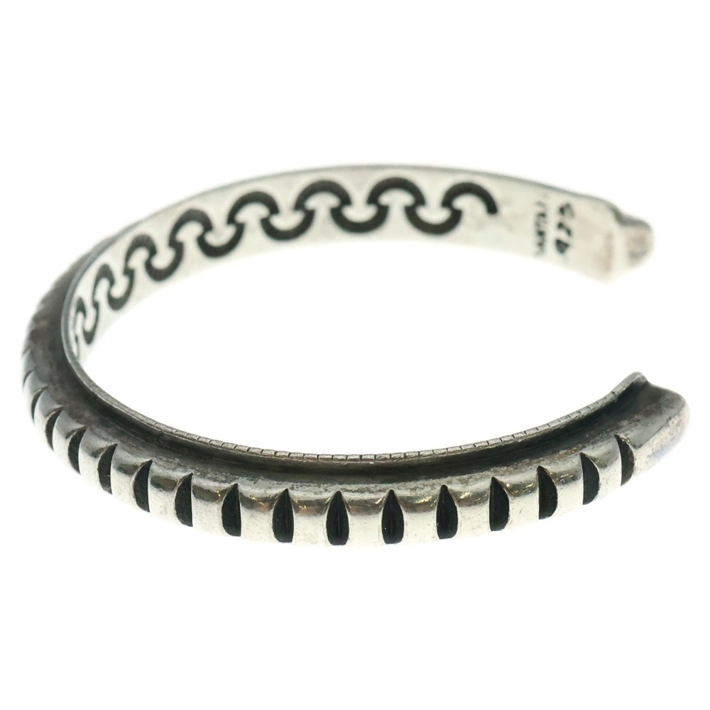 CODY SANDERSON(コディーサンダーソン) GEAR PLAIN EDGE BRAACELET バングル ブレスレット シルバー