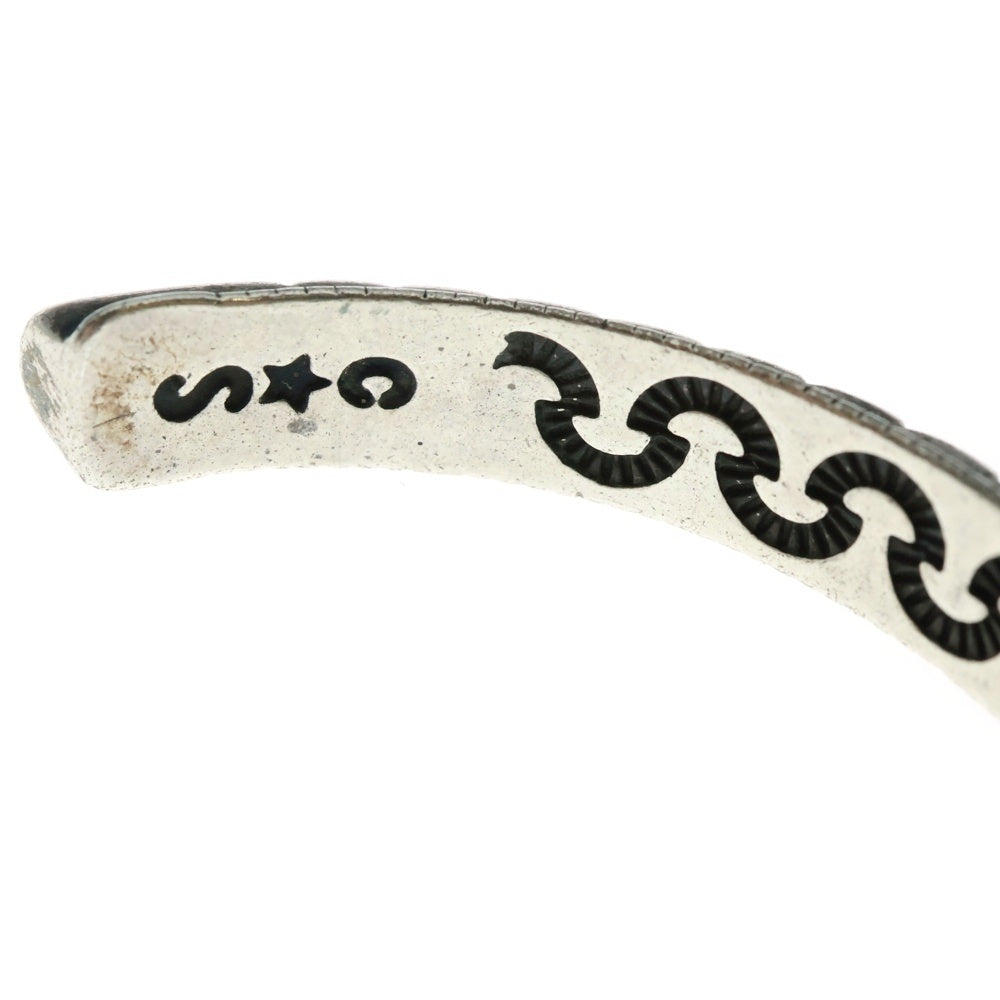 CODY SANDERSON(コディーサンダーソン) GEAR PLAIN EDGE BRAACELET バングル ブレスレット シルバー