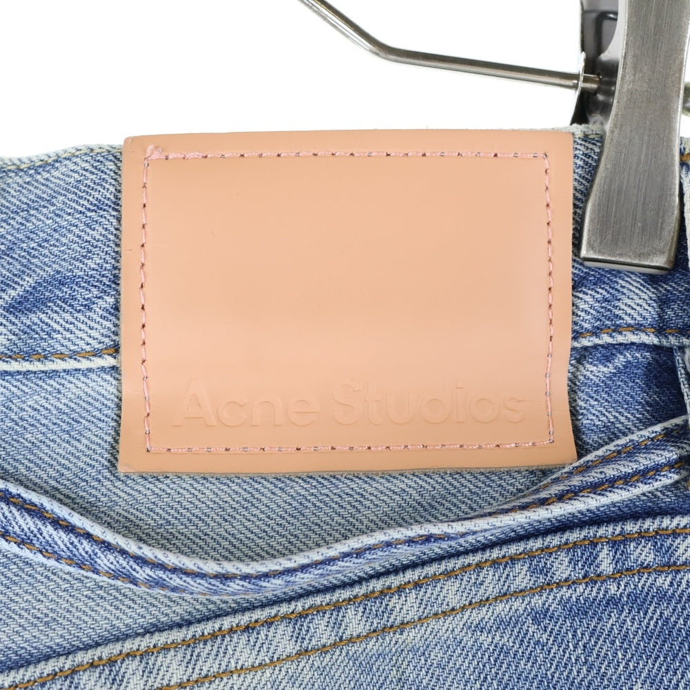 Acne Studios(アクネ ストゥディオズ) ACNE STUDIOS ベルテッド バギーデニム ワイドパンツ インディゴ