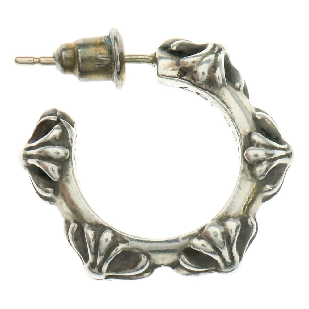 CHROME HEARTS(クロムハーツ) HOOP CROSS クロスバンド フープピアス シルバー BCA100