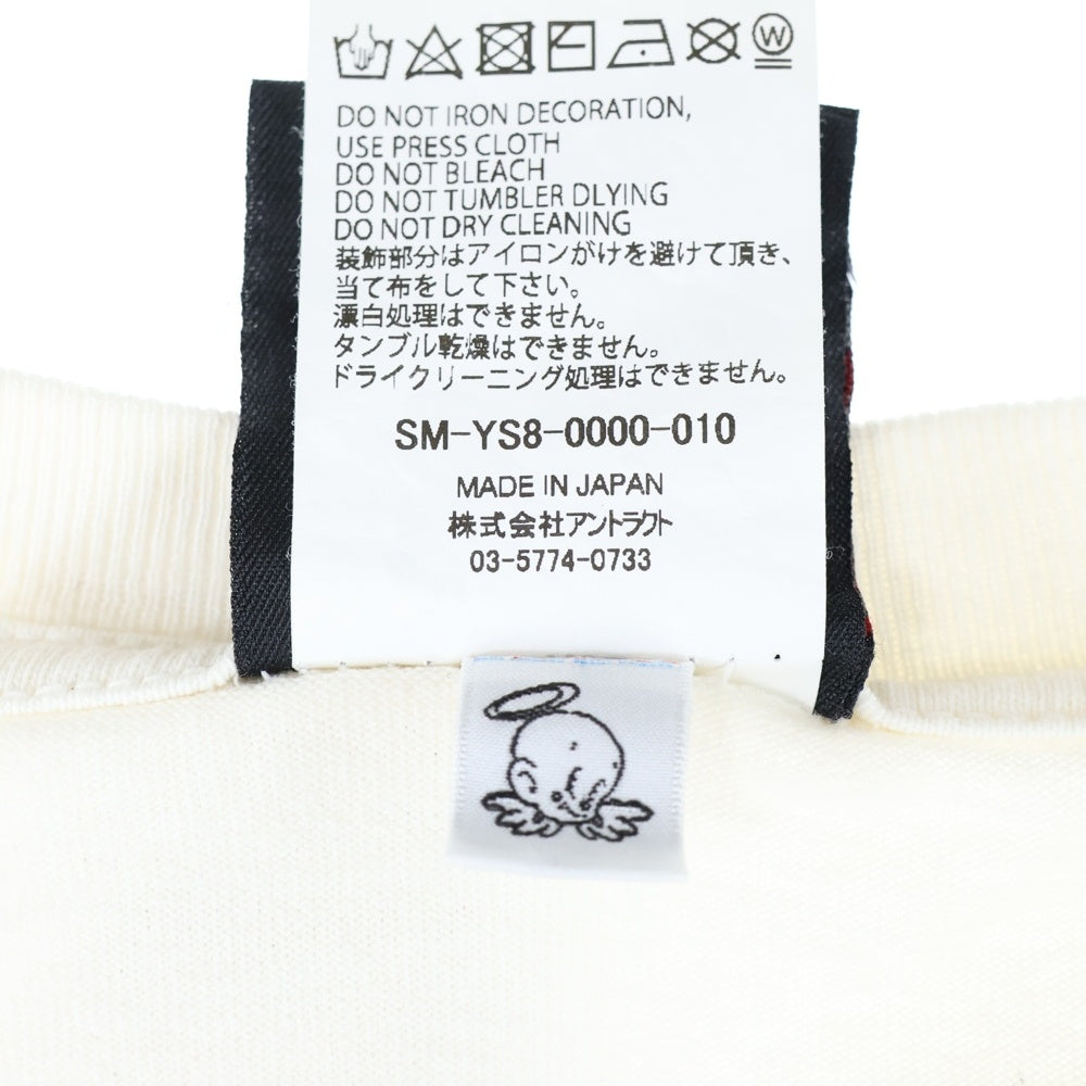 SAINT MICHAEL(セントマイケル) SM-YS8-0000-010 MONEY SS TEE 半袖Tシャツ クルーネック ホワイト