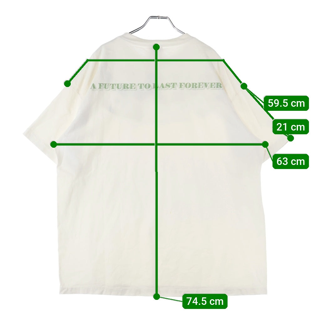 SAINT MICHAEL(セントマイケル) SM-YS8-0000-010 MONEY SS TEE 半袖Tシャツ クルーネック ホワイト