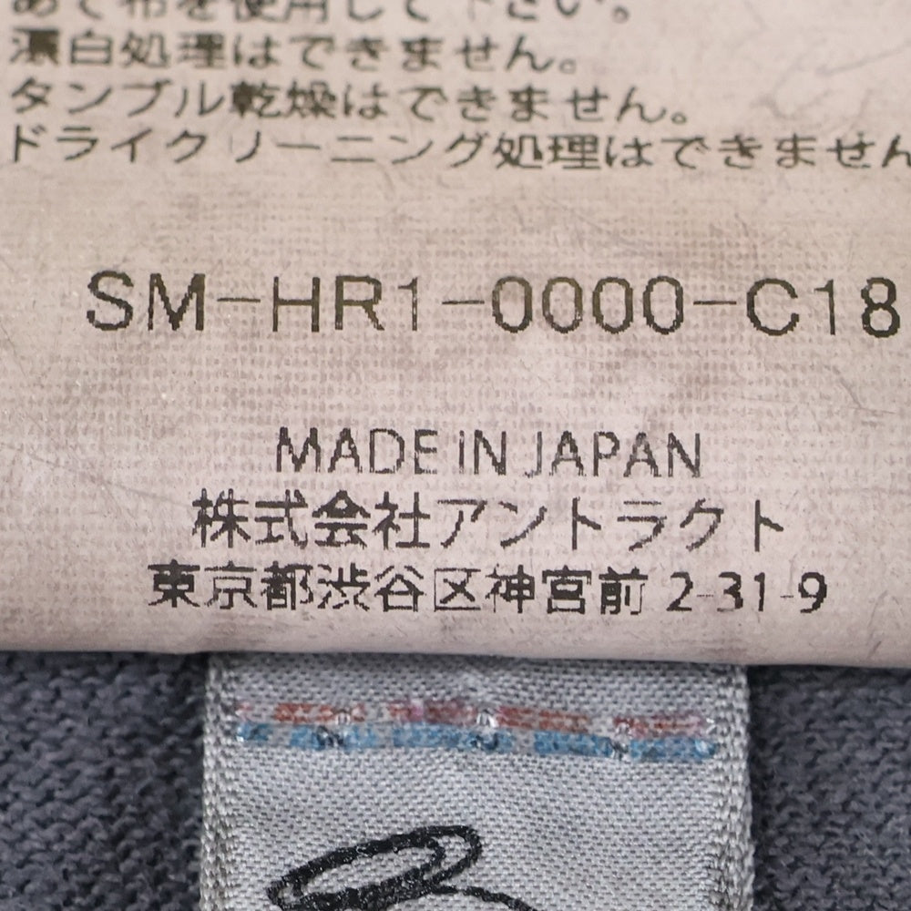 SAINT MICHAEL(セントマイケル) SM-HR1-0000-C18 25AW DE LA SOUL DLS_SS TEE デラ ソウル 両面プリント半袖Tシャツ カットソー ブラック