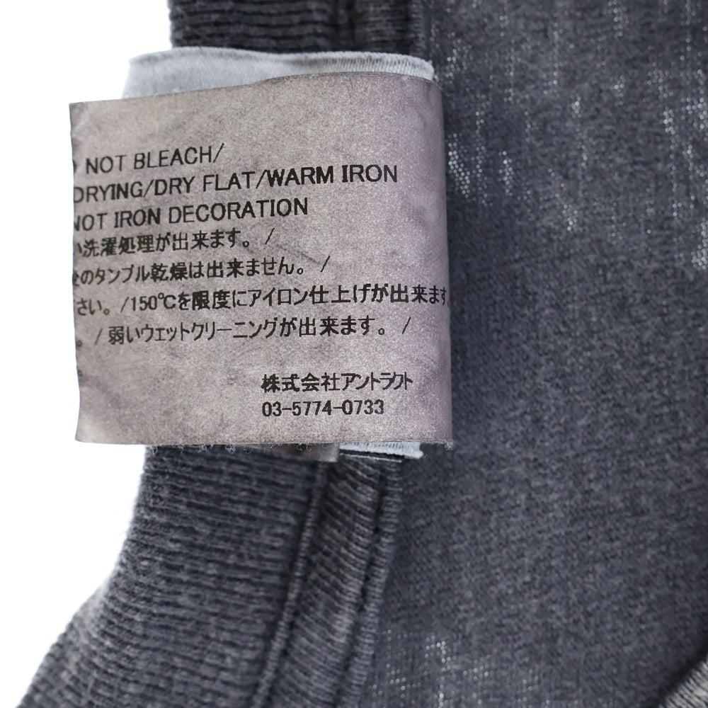 SAINT MICHAEL(セントマイケル) ×READY MADE RE-CO-BK-00-00-278 SS T-SHIRT POCKET 半袖Tシャツ クルーネック ポケットTシャツ ブラック