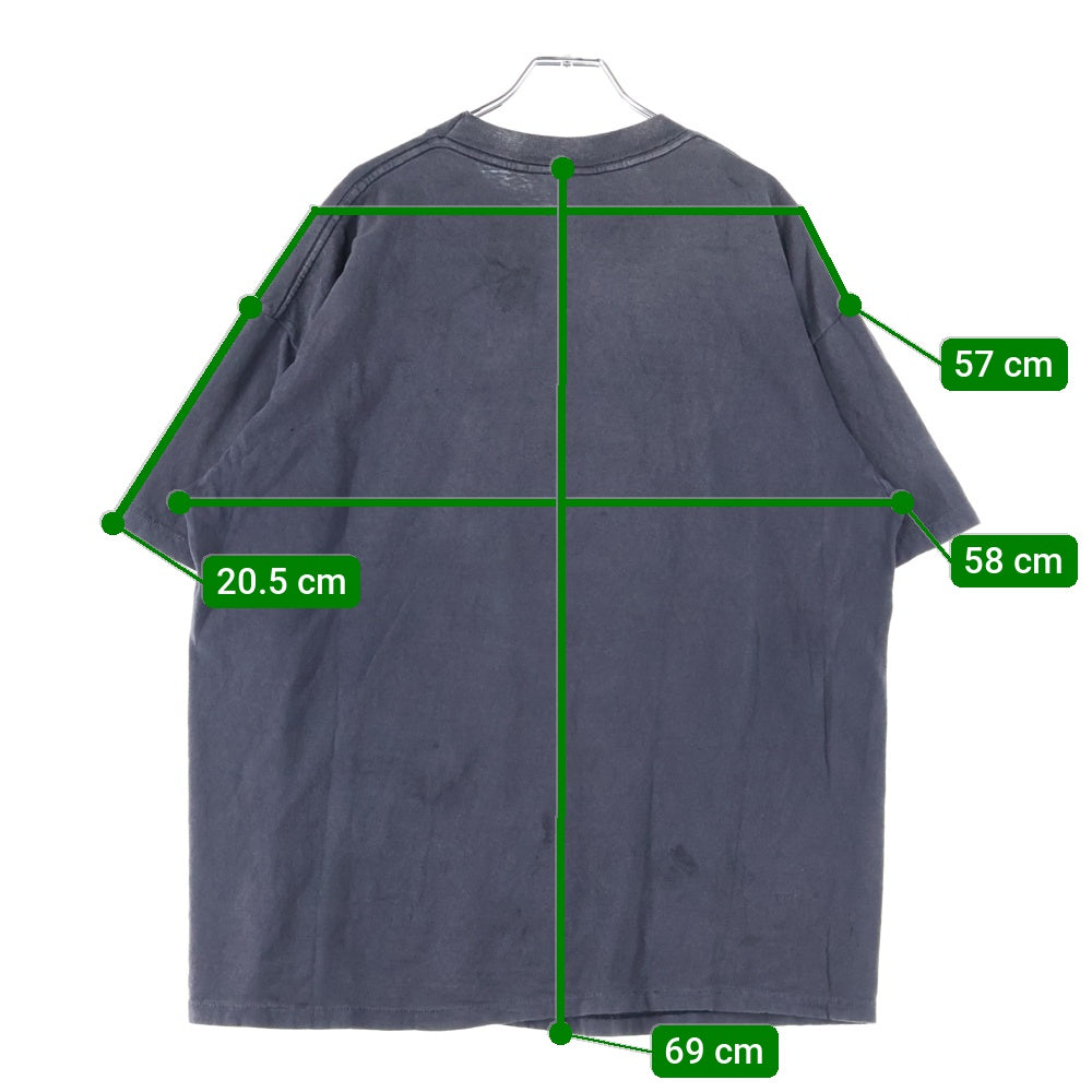 SAINT MICHAEL(セントマイケル) ×READY MADE RE-CO-BK-00-00-278 SS T-SHIRT POCKET 半袖Tシャツ クルーネック ポケットTシャツ ブラック