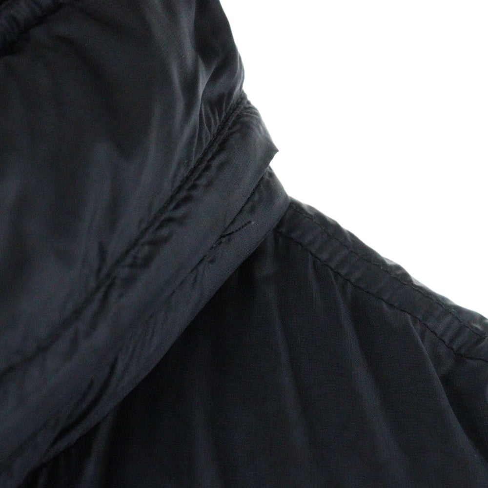 CHROME HEARTS(クロムハーツ) STIFF V2 FBRC スティッフ CHプラス総柄 クロスボールボタン ナイロンダウンジャケット ブラック/シルバー