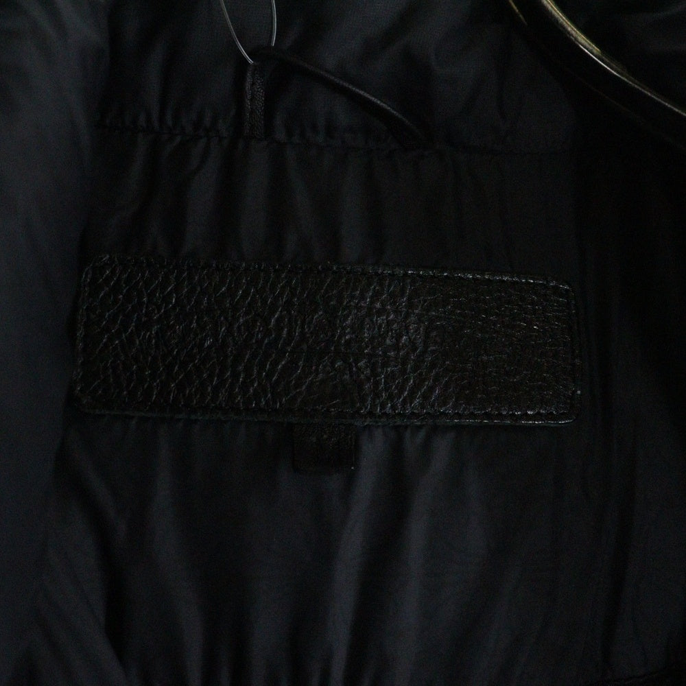 CHROME HEARTS(クロムハーツ) STIFF V2 FBRC スティッフ CHプラス総柄 クロスボールボタン ナイロンダウンジャケット ブラック/シルバー