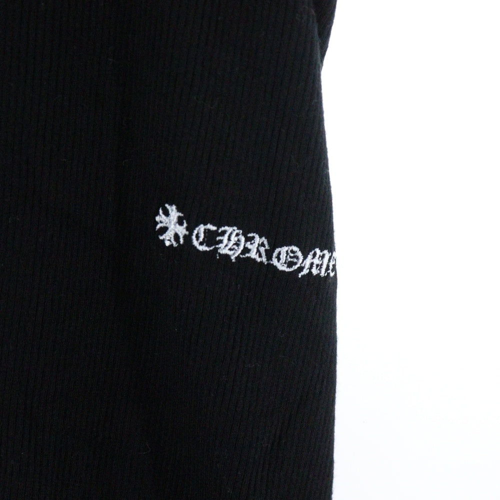 CHROME HEARTS(クロムハーツ) Y NOT VINE DAGGER EMBROIDERY TANK TOP ワイノット ヴァインダガー刺繍タンクトップ ブラック レディース