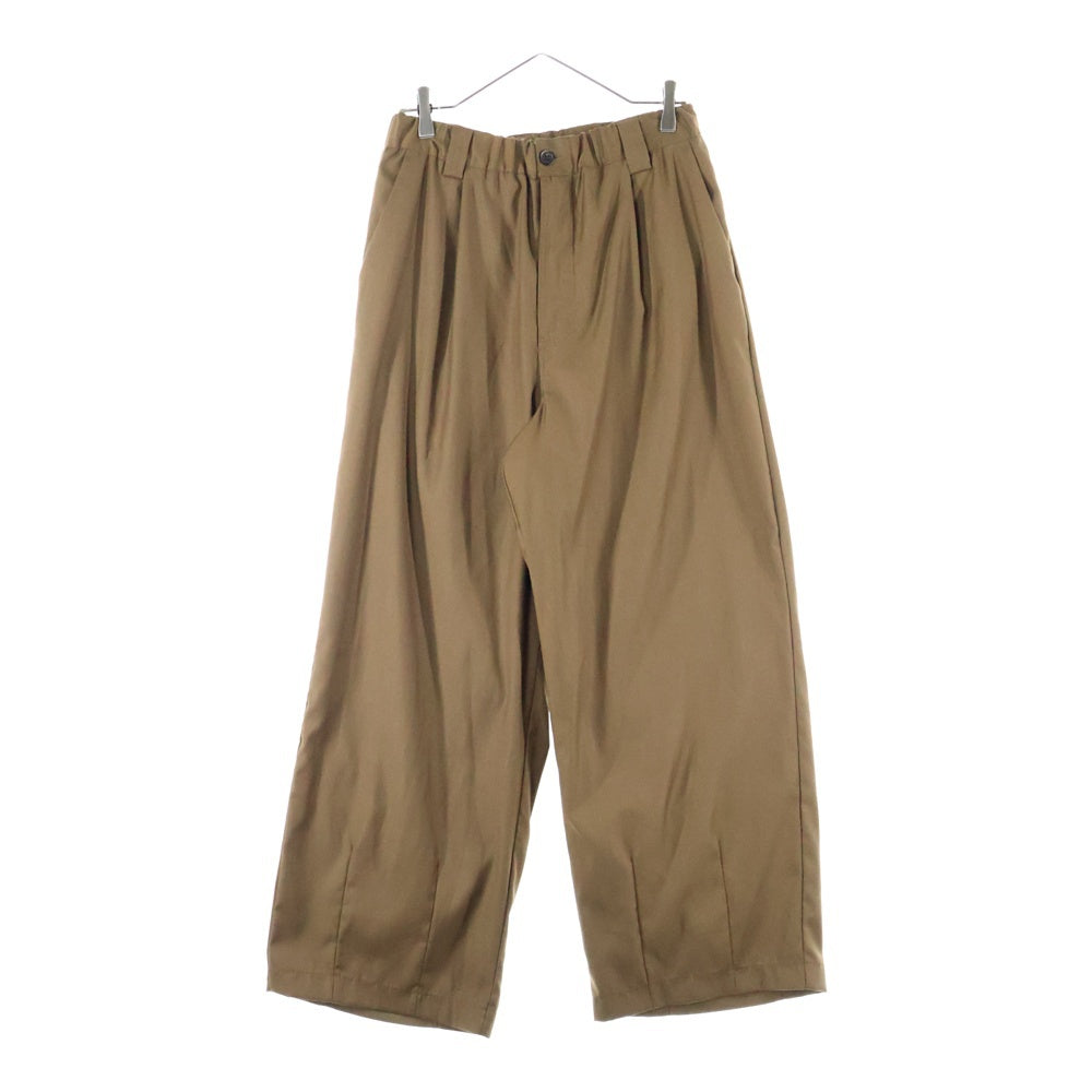 JOURNAL STANDARD(ジャーナルスタンダード) ワンタック 入り ワイドパンツ ブラウン CX20