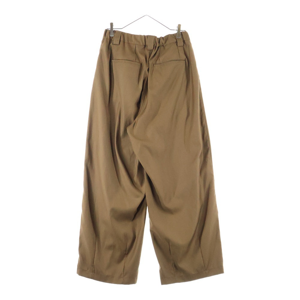 JOURNAL STANDARD(ジャーナルスタンダード) ワンタック 入り ワイドパンツ ブラウン CX20