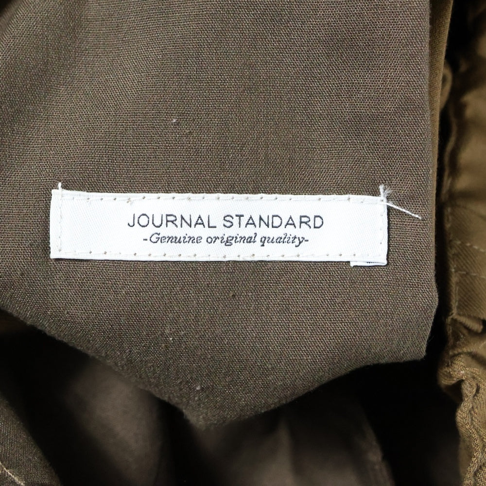 JOURNAL STANDARD(ジャーナルスタンダード) ワンタック 入り ワイドパンツ ブラウン CX20
