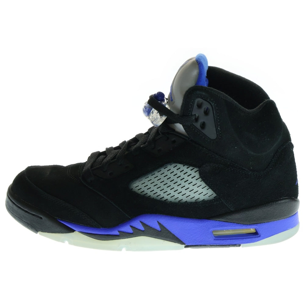 NIKE(ナイキ) AIR JORDAN 5 RETRO RACER BLUE エアジョーダン 5 レーサーブルー ハイカットスニーカー ブラック/ブルー US8.5/26.5cm CT4838-004
