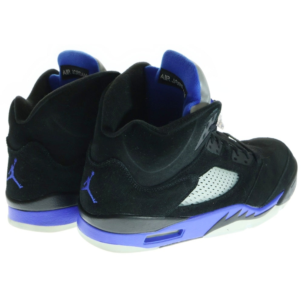 NIKE(ナイキ) AIR JORDAN 5 RETRO RACER BLUE エアジョーダン 5 レーサーブルー ハイカットスニーカー ブラック/ブルー US8.5/26.5cm CT4838-004