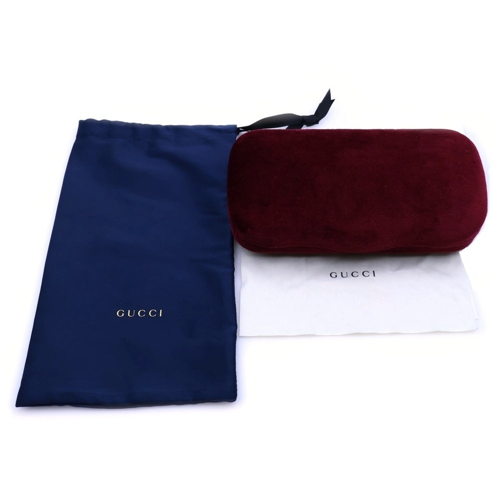 GUCCI(グッチ) ジオメトリック フレーム サングラス GGロゴ 柄 GG1304SK