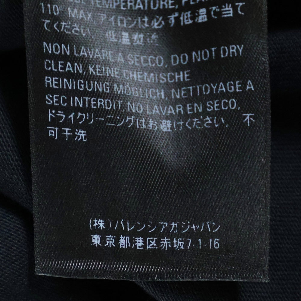 BALENCIAGA(バレンシアガ) キャンペーンロゴプリント クルーネック 半袖Tシャツ 556150 TAV44