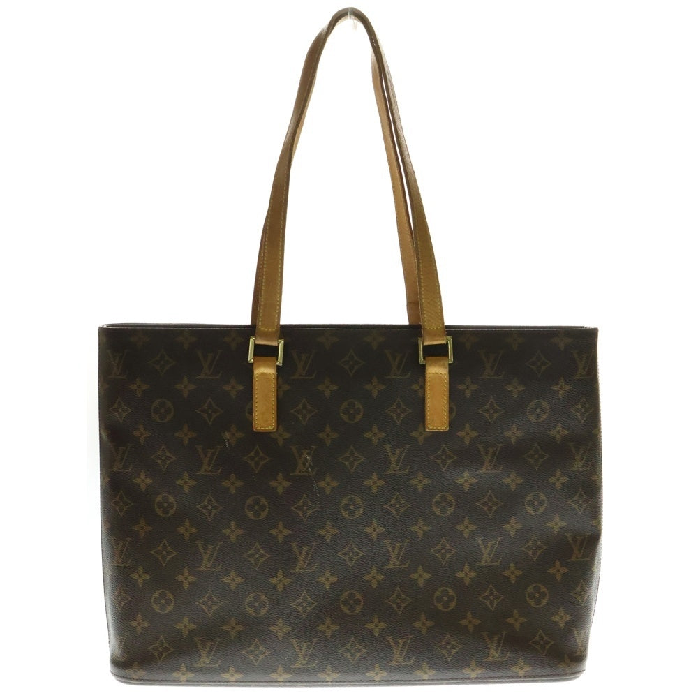 LOUIS VUITTON(ルイヴィトン) モノグラム ルコ ハンドバッグ トートバッグブラウン PVCレザー ブラウン M51155