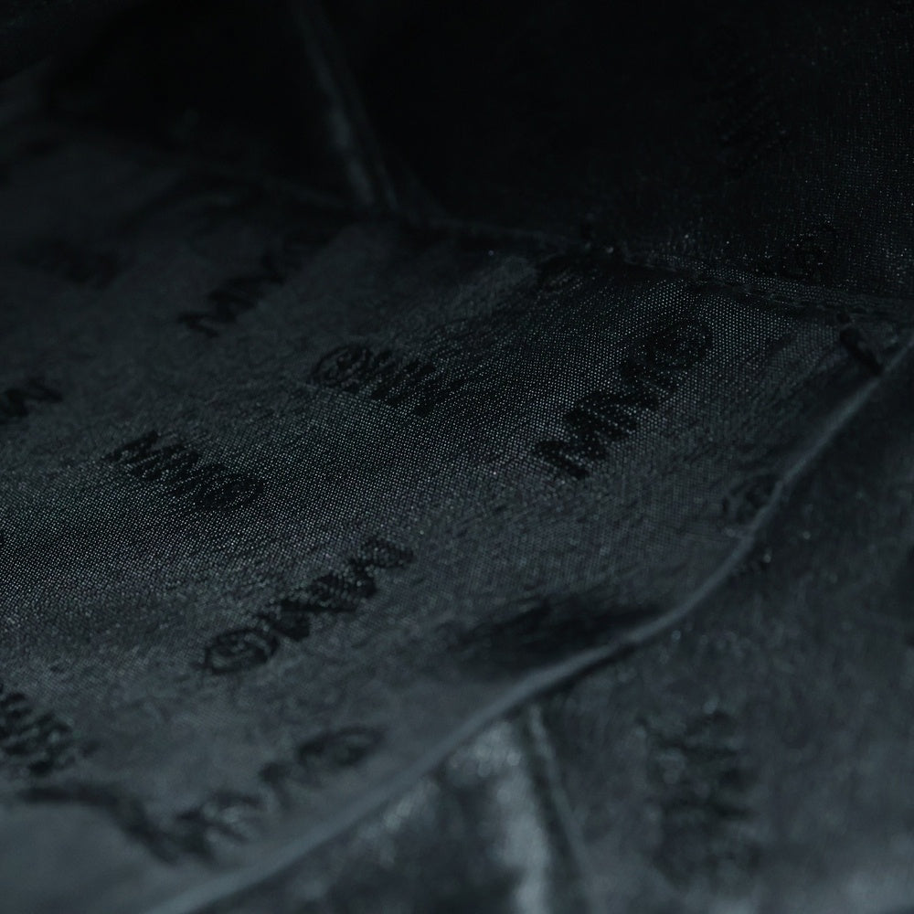 MM6 Maison Margiela(エムエムシックスメゾンマルジェラ) JAPANESE BAG SMALL ジャパニーズ トートバッグ フェイクレザー ハンドバッグ ブラック