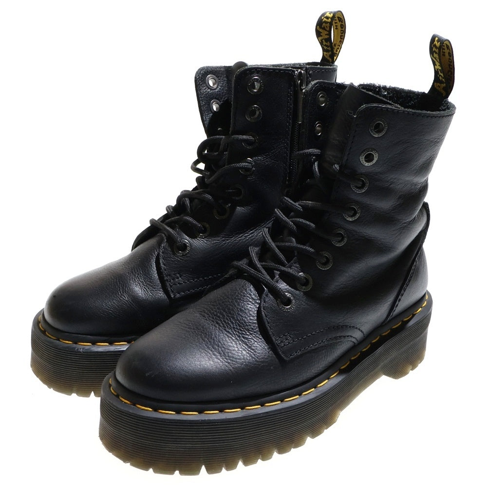 Dr.Martens(ドクターマーチン) JADON ジェイドン 8ホール レースアップ ブーツ ブラック レディース US6/24cm 26378001