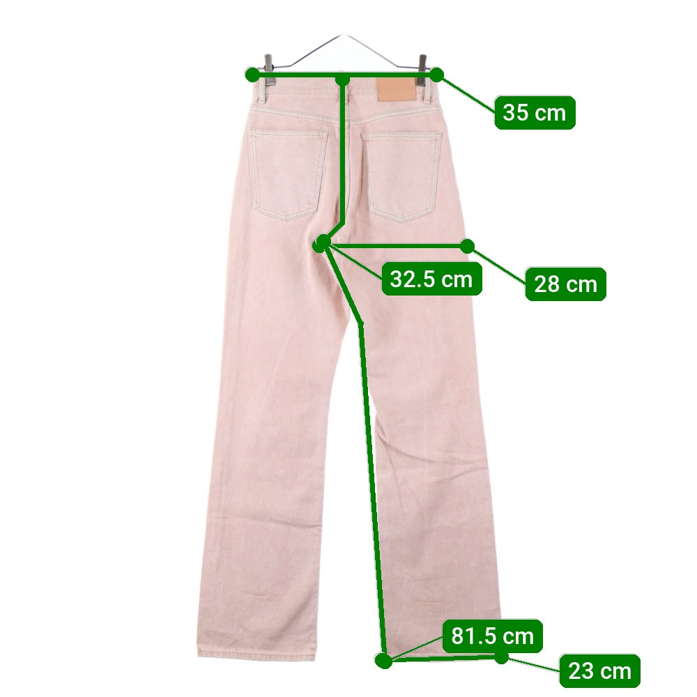 Acne Studios(アクネ ストゥディオズ) レディース 1977' jeans フレア デニム ブーツカット ピンク