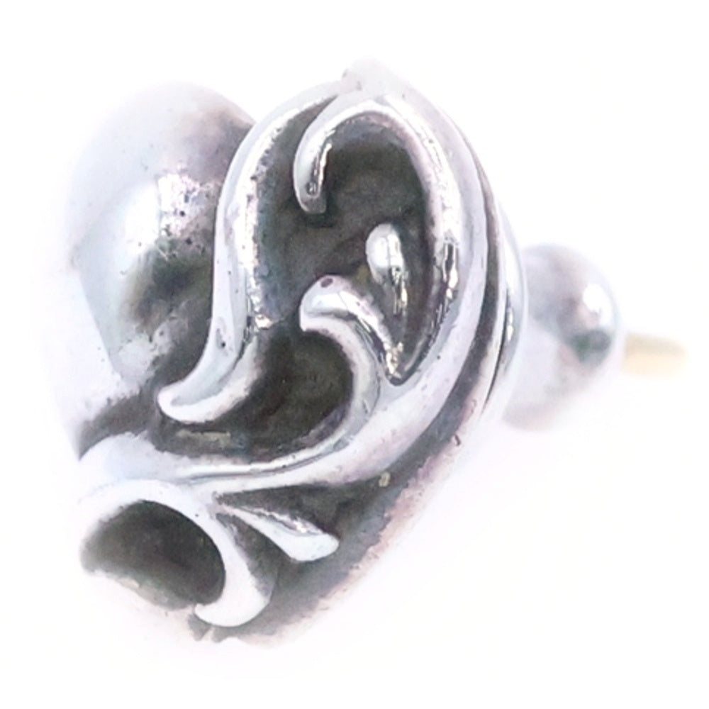 CHROME HEARTS(クロムハーツ) STUD HEART ハート スタッドピアス シルバー BCA112