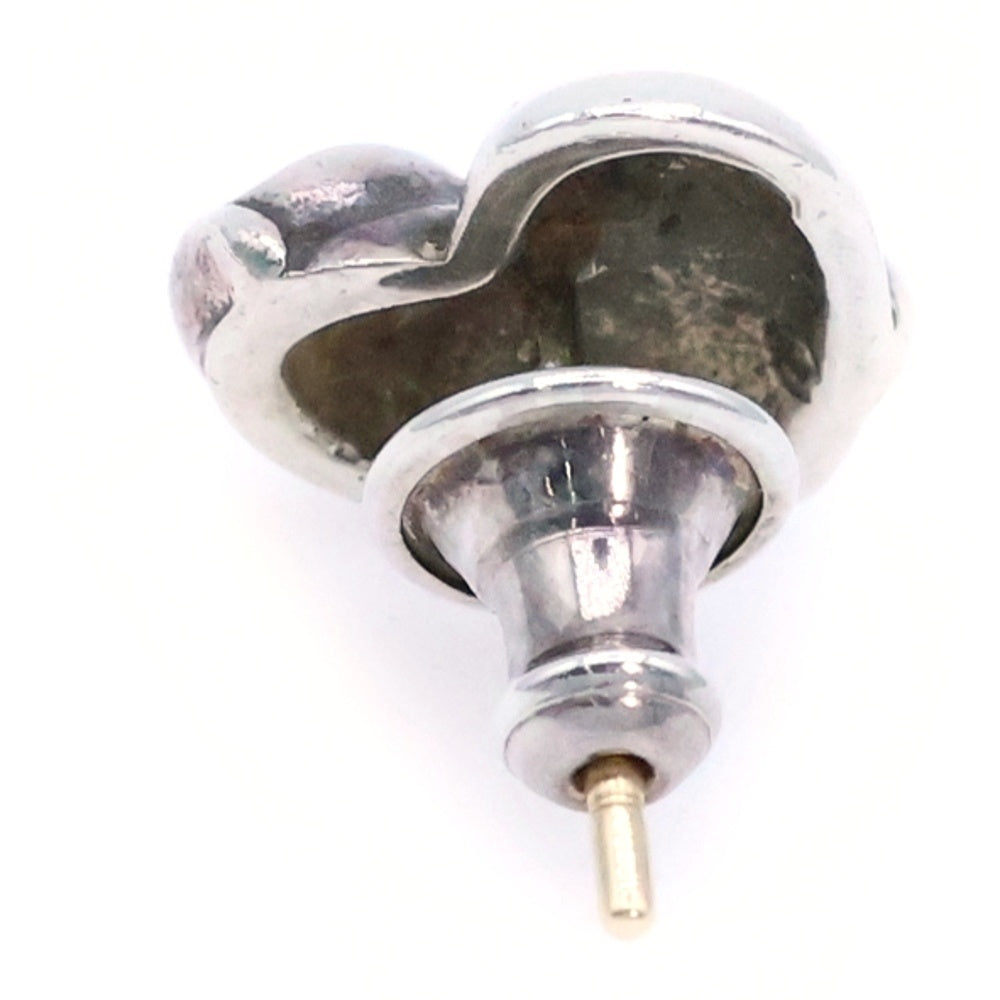 CHROME HEARTS(クロムハーツ) STUD HEART ハート スタッドピアス シルバー BCA112