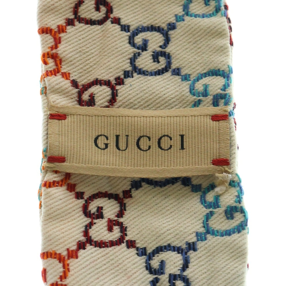 GUCCI(グッチ) GGジャガード リボン カチューシャ マルチカラー キッズ