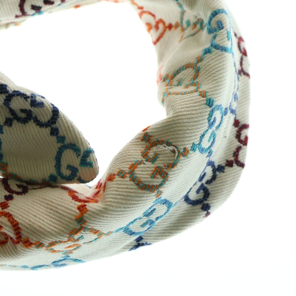 GUCCI(グッチ) GGジャガード リボン カチューシャ マルチカラー キッズ