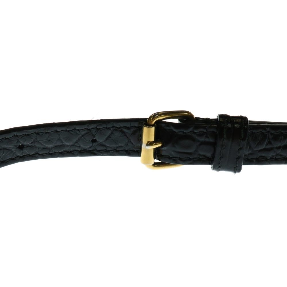 BALENCIAGA(バレンシアガ) BBロゴ レザー型押し ラウンド