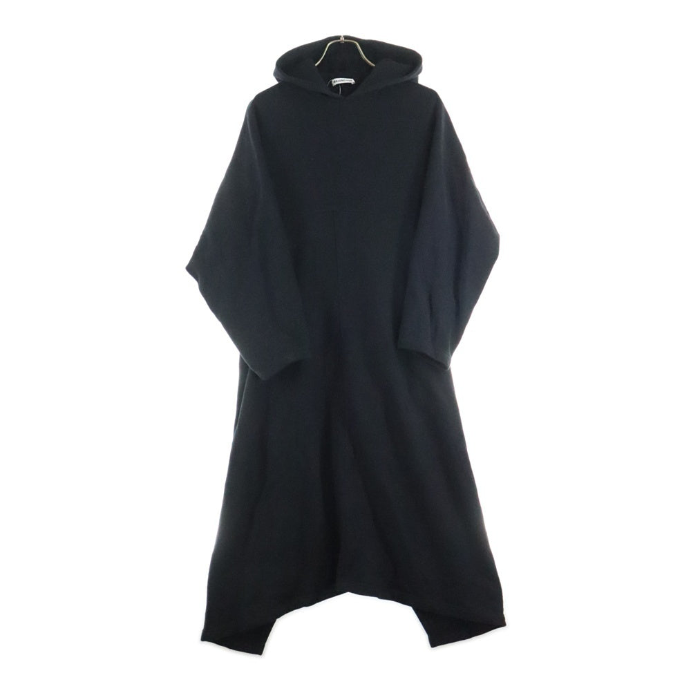 BALENCIAGA(バレンシアガ) コクーン フーテッド スウェット ワンピース ブラック 601494 TFV79