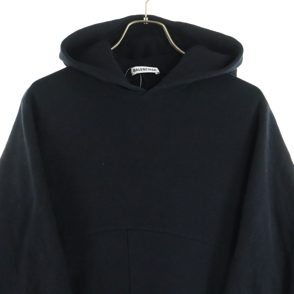 BALENCIAGA(バレンシアガ) コクーン フーテッド スウェット ワンピース ブラック 601494 TFV79
