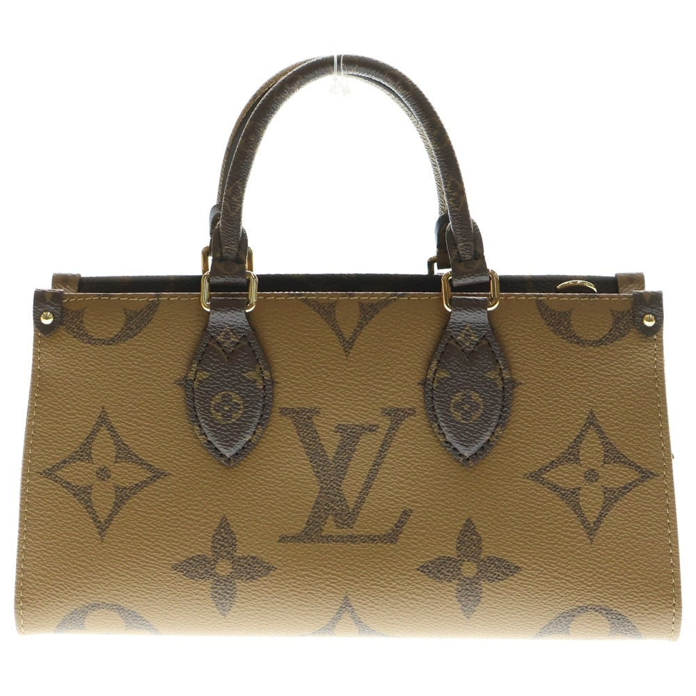 LOUIS VUITTON(ルイヴィトン) モノグラム リバース オンザゴー EWチェーン バッグ ブラウン M14236