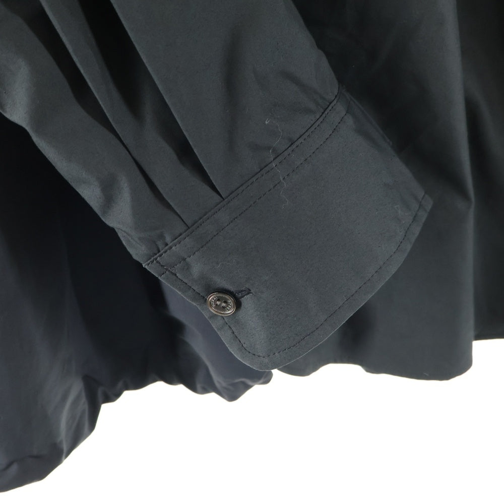 Sacai(サカイ) 22AW COTTON L/S SHIRT コットン 長袖シャツ ブラック 22-02849M