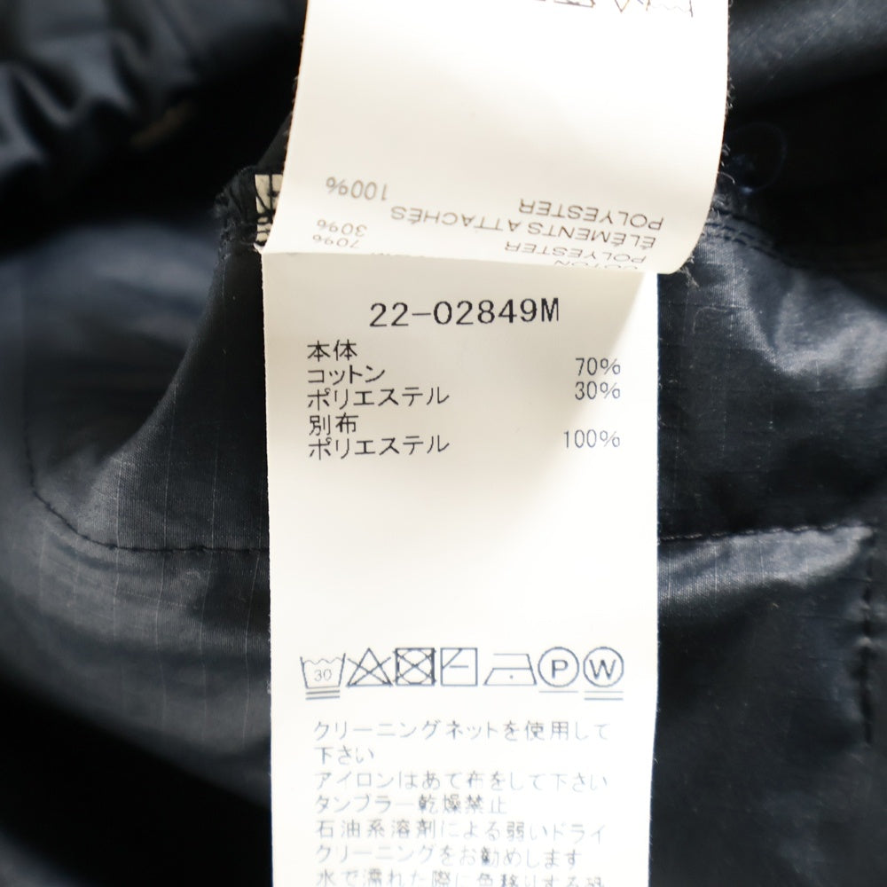 Sacai(サカイ) 22AW COTTON L/S SHIRT コットン 長袖シャツ ブラック 22-02849M