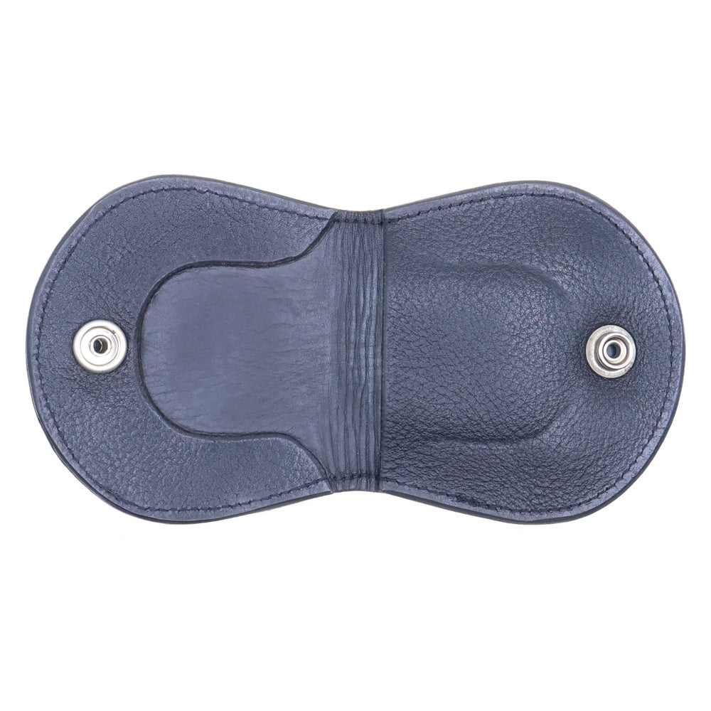 Travis Walker(トラヴィスワーカー) COIN HOLDER WALLET WITH SILVER SNAP コイン ホルダー ウォレット ウィズ シルバー スナップ ブラック 5W01-DC