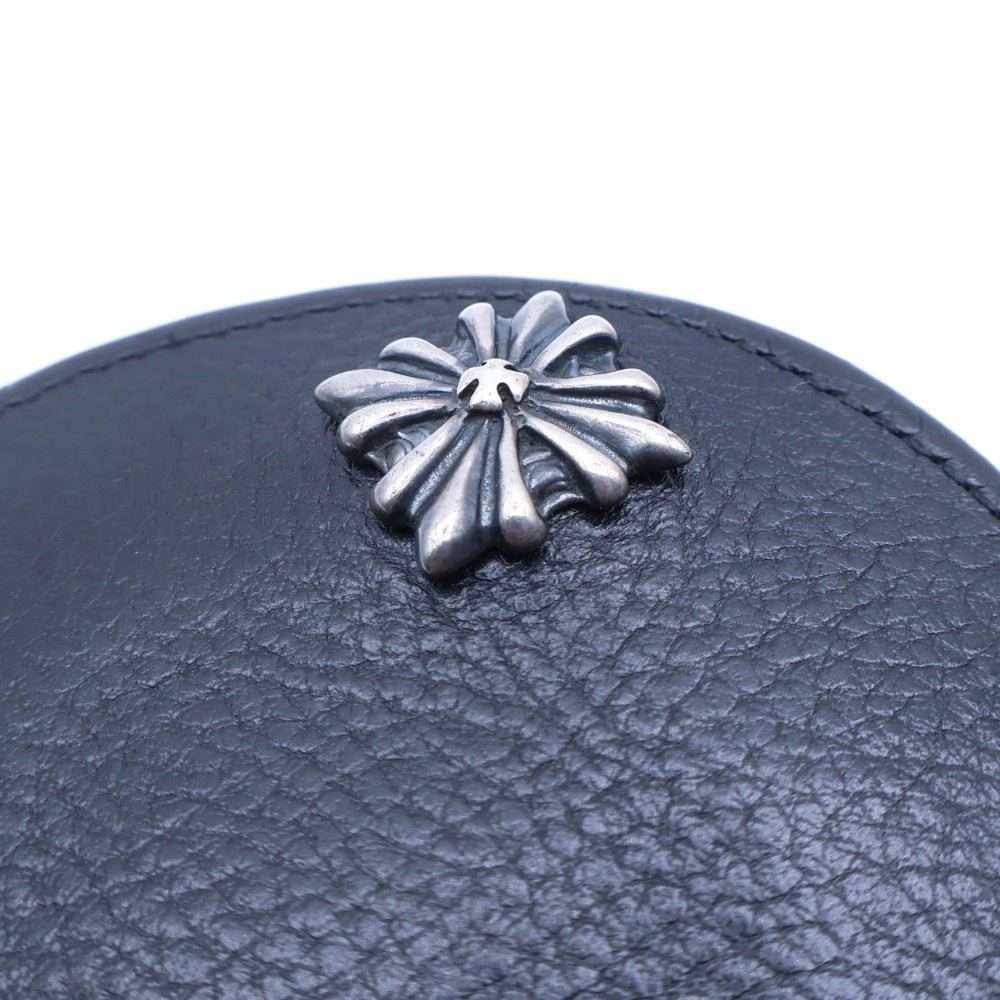 Travis Walker(トラヴィスワーカー) COIN HOLDER WALLET WITH SILVER SNAP コイン ホルダー ウォレット ウィズ シルバー スナップ ブラック 5W01-DC