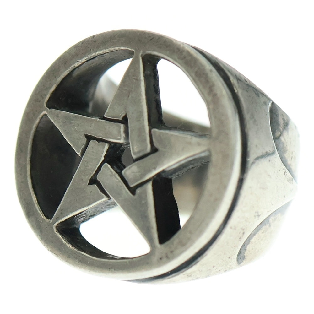 CRAZY PIG(クレイジーピッグ) CRYSTAL SKULL RING クリスタル スカル リング シルバー