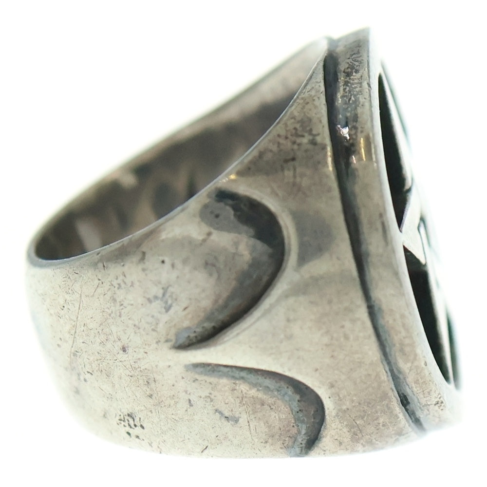 CRAZY PIG(クレイジーピッグ) CRYSTAL SKULL RING クリスタル スカル リング シルバー