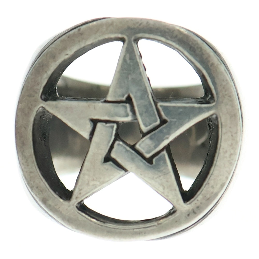 CRAZY PIG(クレイジーピッグ) CRYSTAL SKULL RING クリスタル スカル リング シルバー