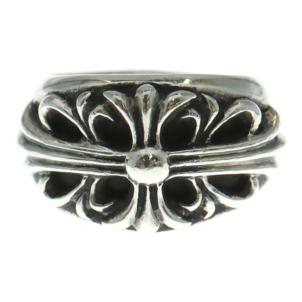 CHROME HEARTS(クロムハーツ) FLRL CRS フローラルクロス リング シルバー BCA346