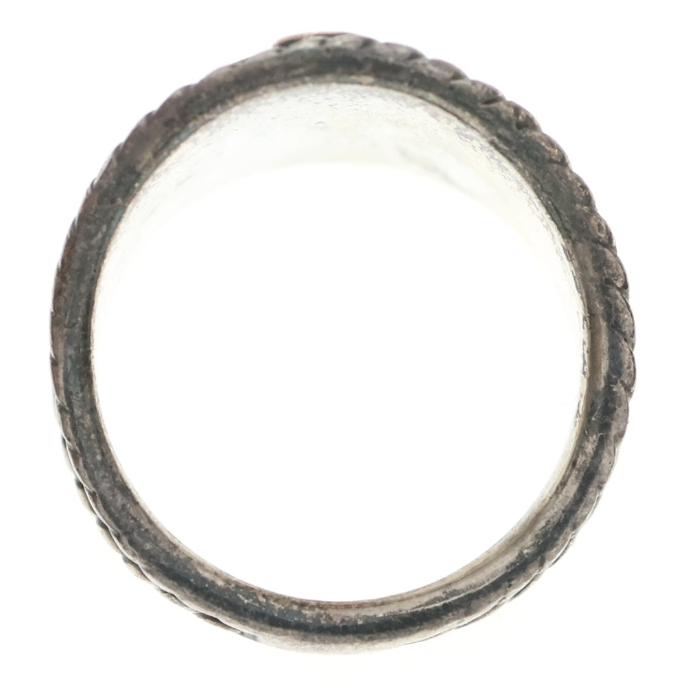 goro's(ゴローズ) イーグルヒヨコ付き縄目リング シルバー/ゴールド