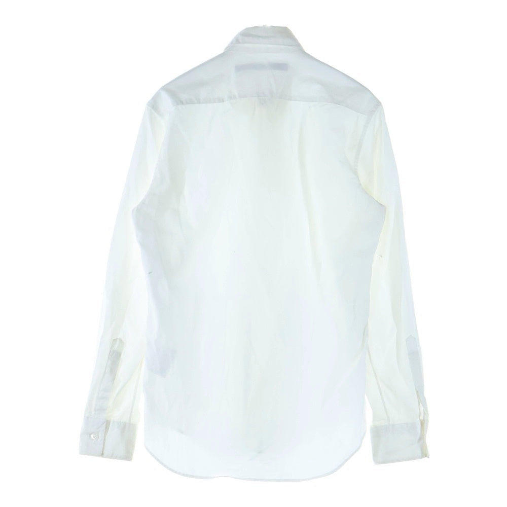 JOHN LAWRENCE SULLIVAN(ジョンローレンスサリバン) BROADCLOTH REGULAR COLLAR SHIRT 長袖シャツ ボタンダウンシャツ ホワイト JLS-03-03