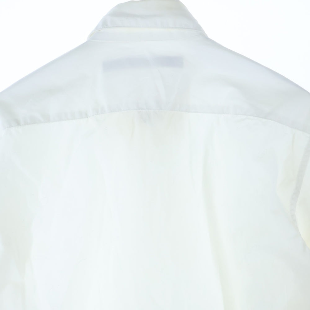 JOHN LAWRENCE SULLIVAN(ジョンローレンスサリバン) BROADCLOTH REGULAR COLLAR SHIRT 長袖シャツ ボタンダウンシャツ ホワイト JLS-03-03